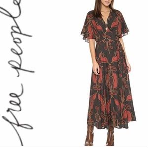 Free People Wrap Maxi Dress